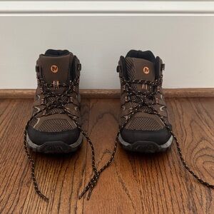Merrell Kids Brown and Black Boots
